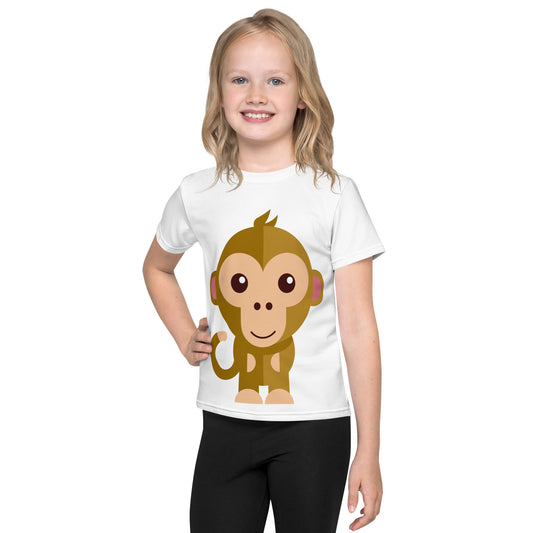 Monkey Kids crew neck t-shirt