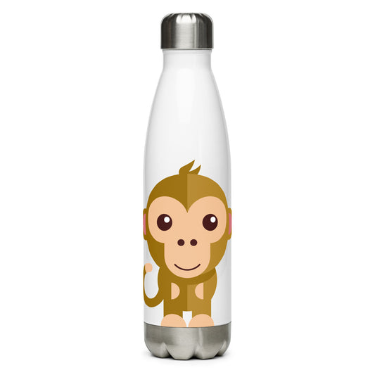 A Monkey Stainless steel water bottle