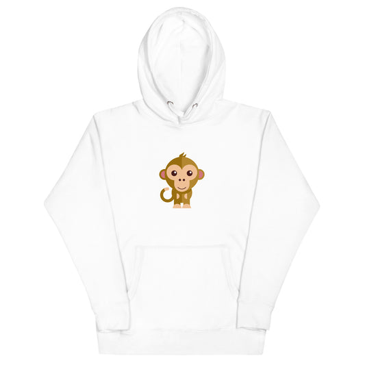 Monkey stays cool with Unisex Hoodie